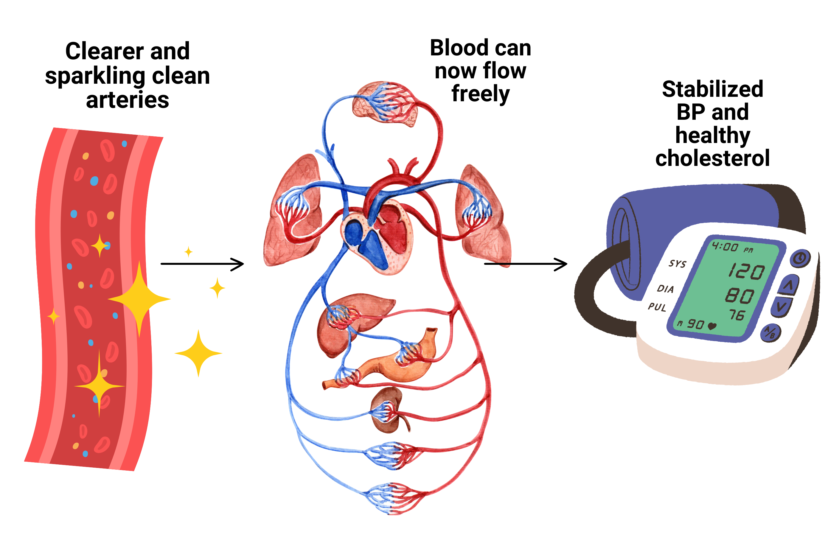 After Using Arjuna & Lasuna